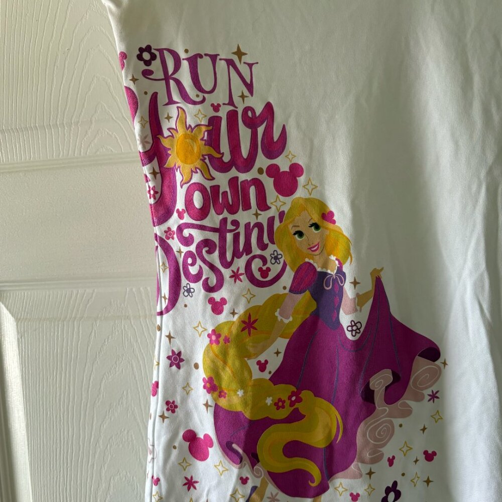 Run Disney Tangled Rapunzel Dry Fit Running TShirt Disney World